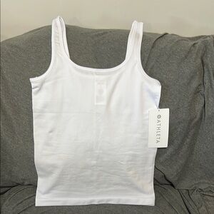 Athleta Women's Classic White Tank Top